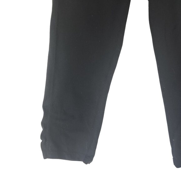 Athleta Leggings Sz Large Balance Black Capri Leggings Ruched - Picture 4 of 8
